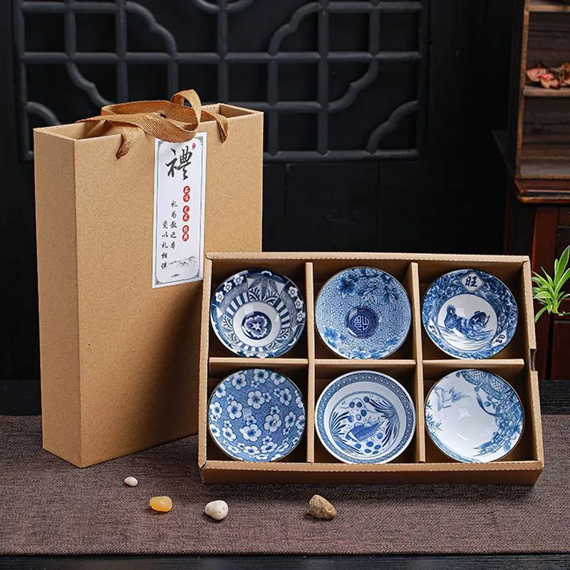 Blue and White Porcelain Tea Cup 75ml
