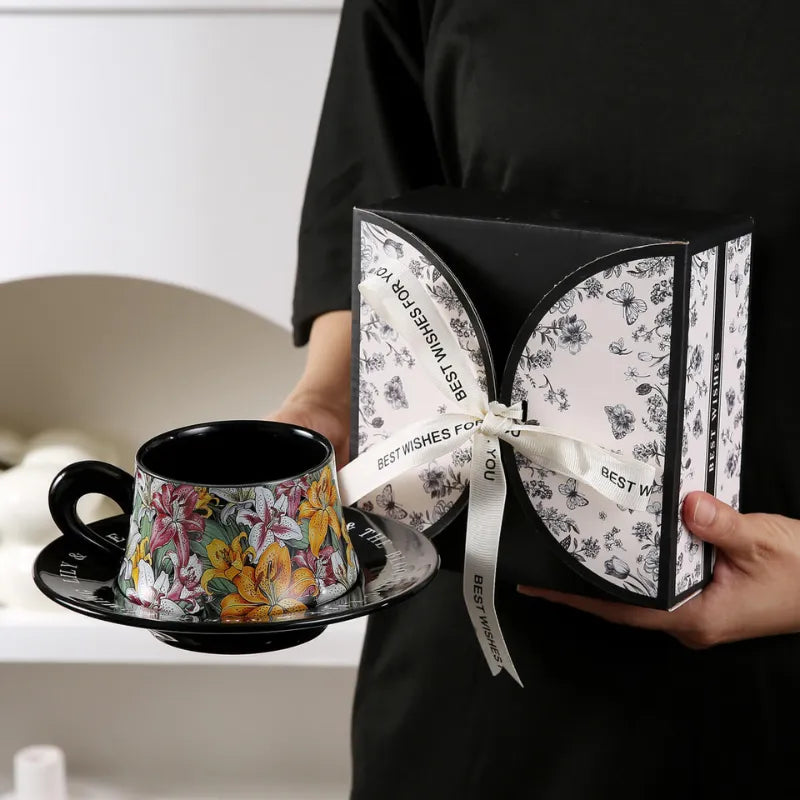 Fashion Pattern Coffee Cup 250ml