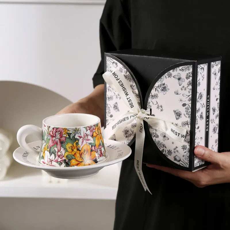 Fashion Pattern Coffee Cup 250ml