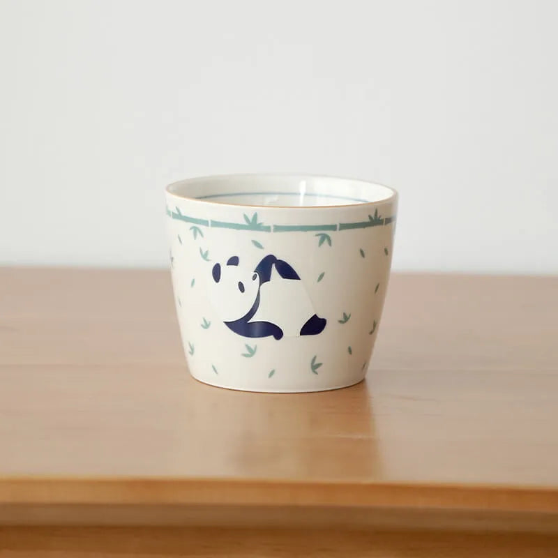 Decal-printed Panda Ceramic Tea Cup 280ml