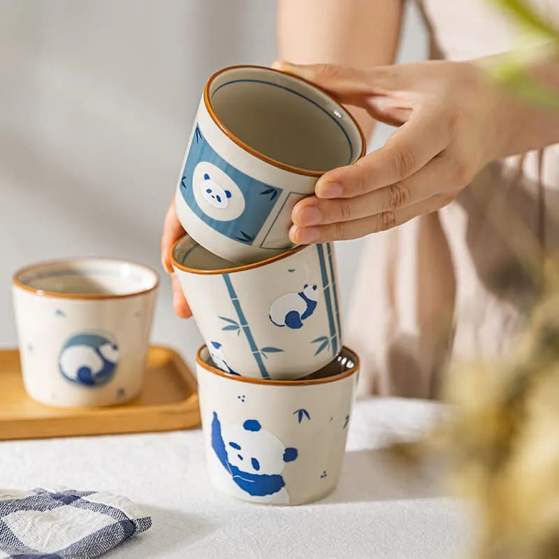 Ceramic Panda Tea Cup 200ml