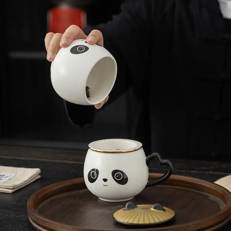 Panda Tea Tin