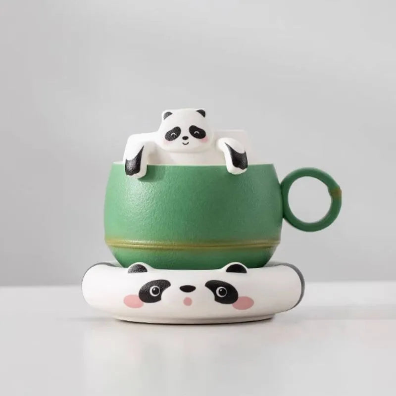 Panda Tea and Coffee Cup 240ml