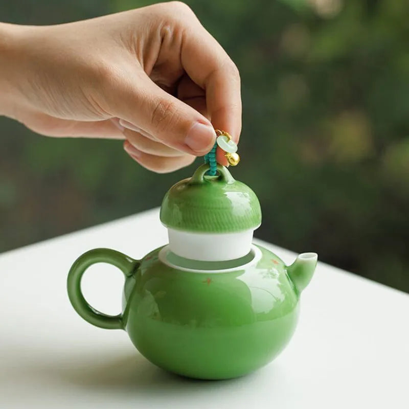 Emerald Green - Peace and Joy Wisdom Tea Pot 130ml