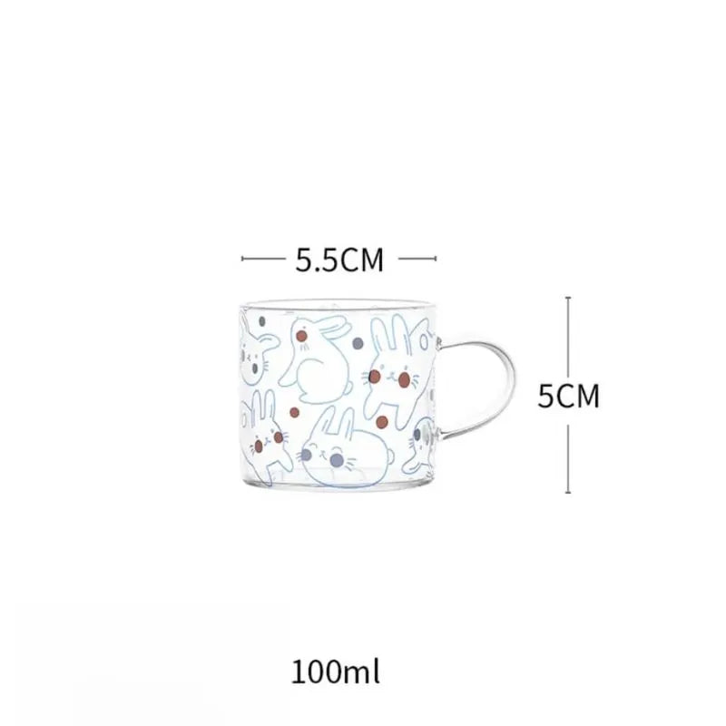 Panda Glass Cup 100ml