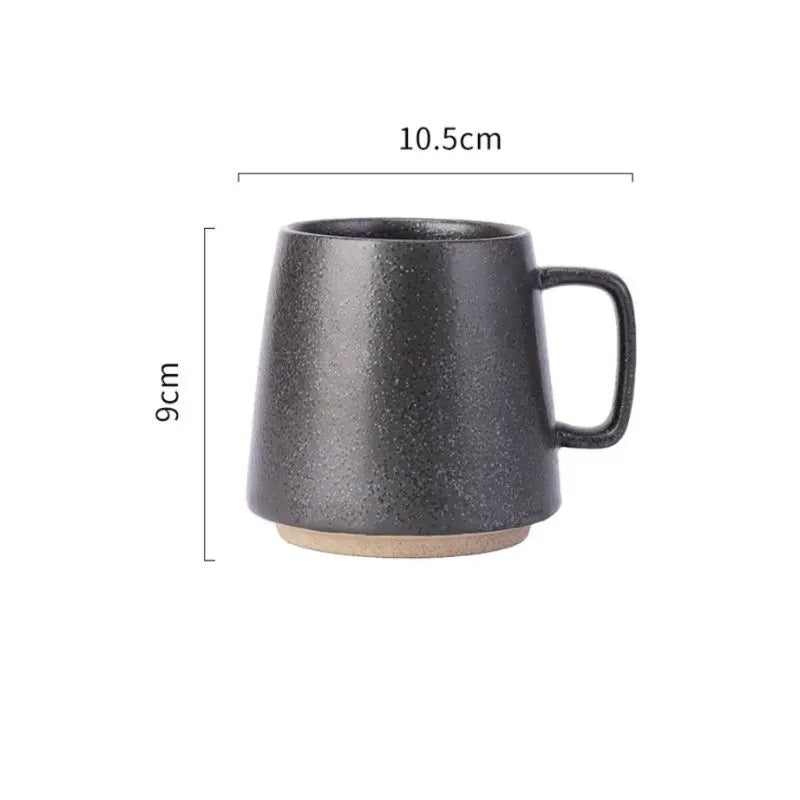 Rough Pottery Coffee Cup 350ml