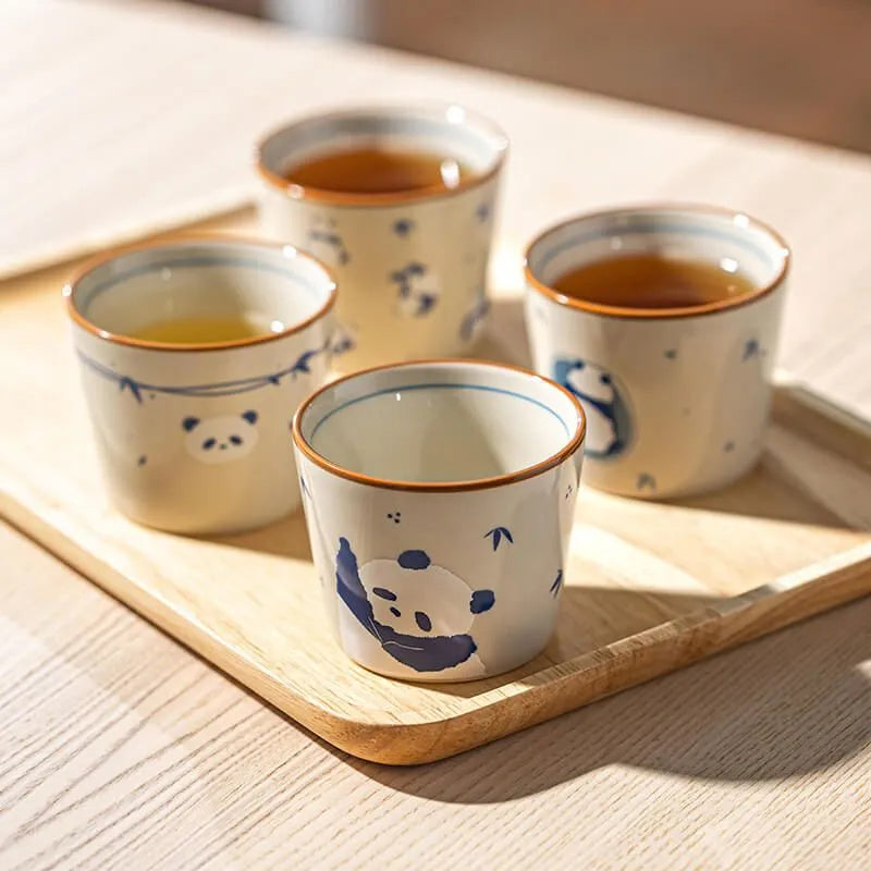 Ceramic Panda Tea Cup 200ml