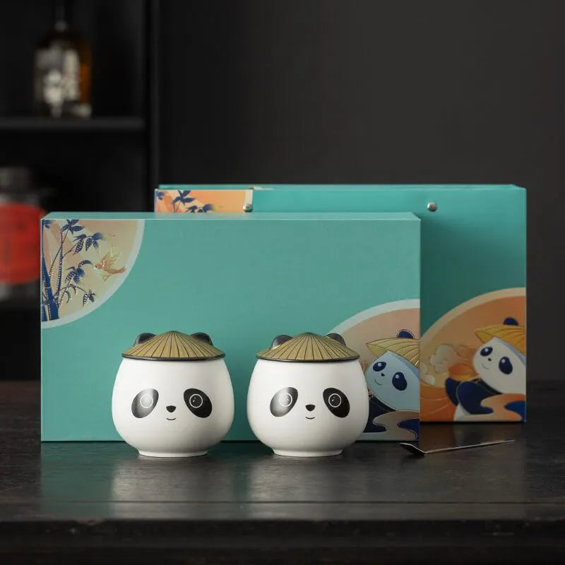 Panda Tea Tin