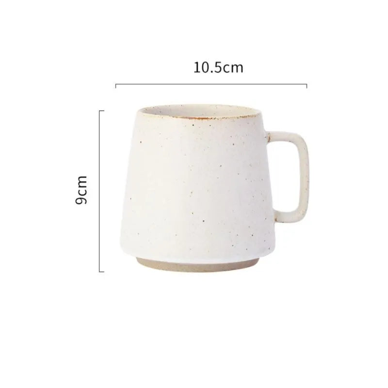 Rough Pottery Coffee Cup 350ml