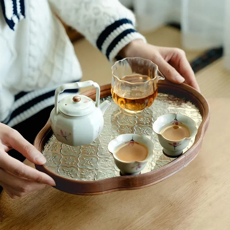 Walnut Wood Tea Tray