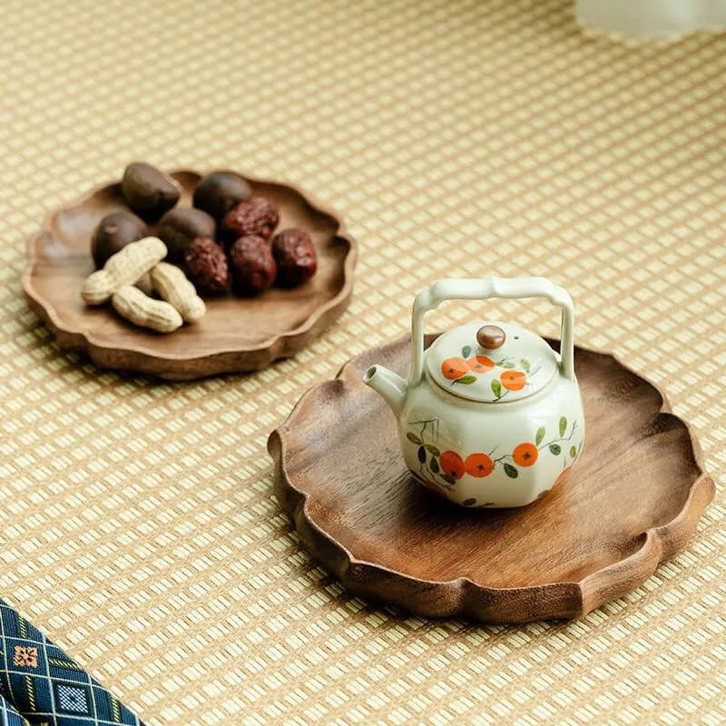 South American Walnut Wood Tea Tray