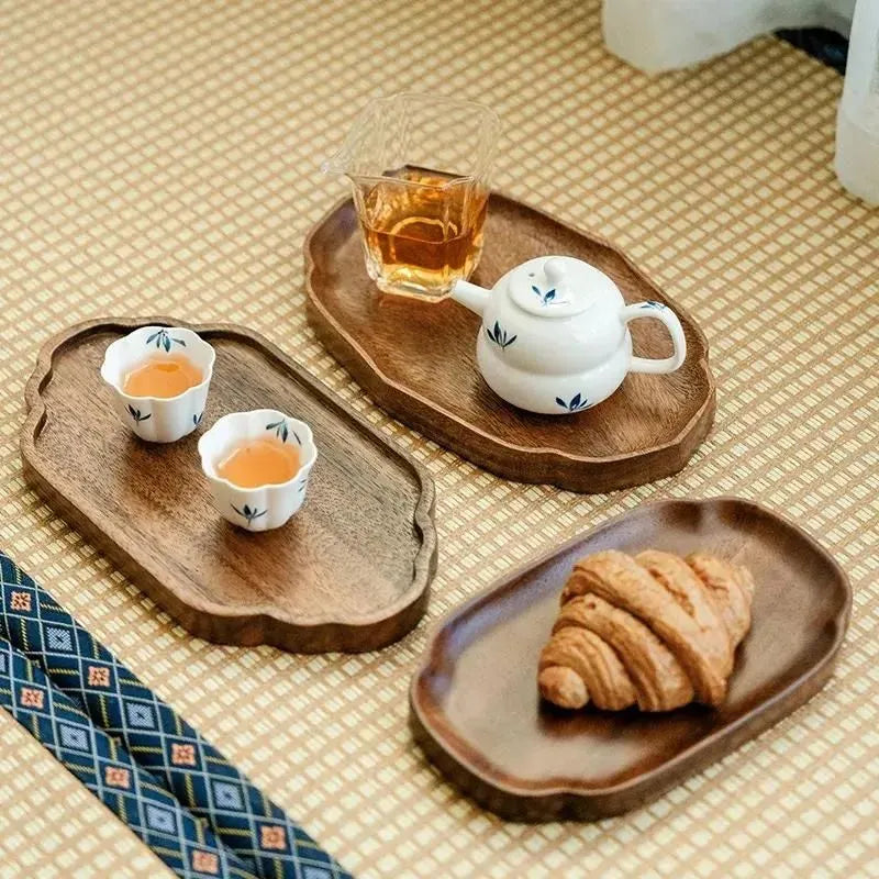 Walnut Wood Tea Tray