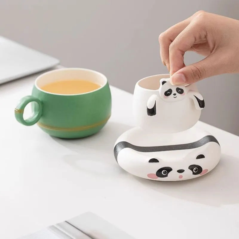 Panda Tea and Coffee Cup 240ml