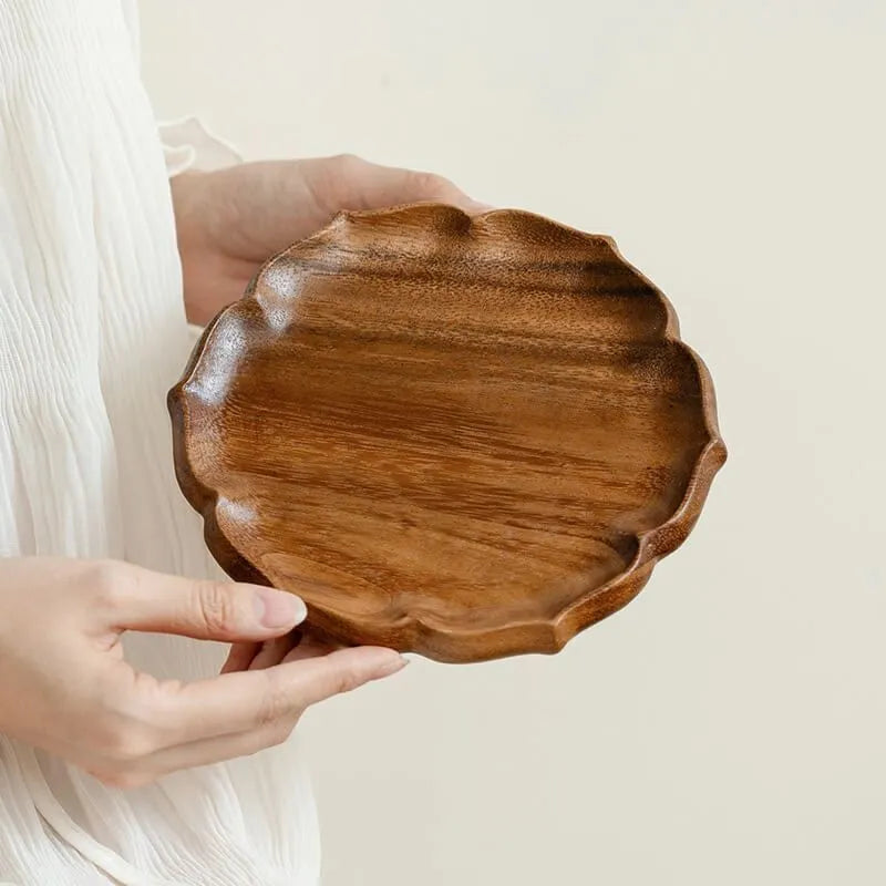 South American Walnut Wood Tea Tray