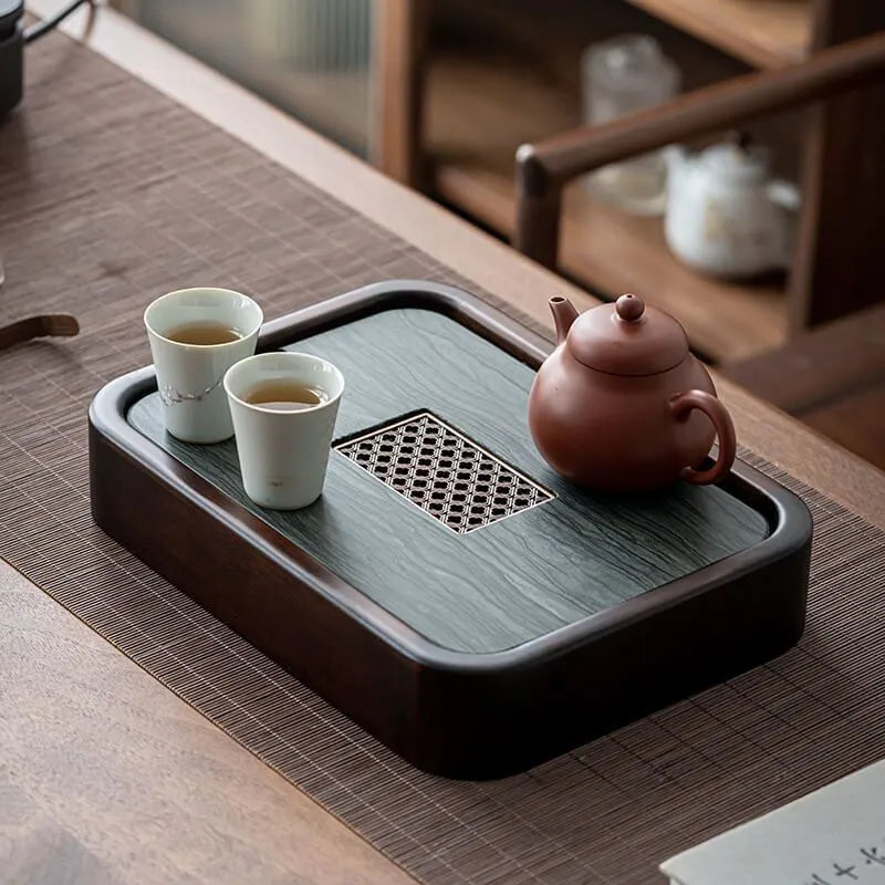 Solid Wood Tea Tray